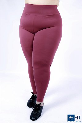 Calça Legging plus size Marrom