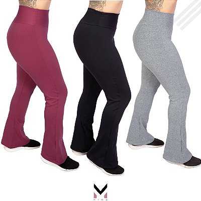 Kit com Leggings Flaneladas - BeFit Vestuário