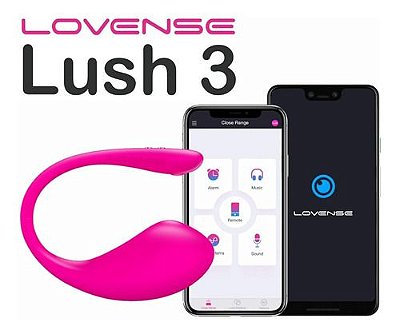 VIBRADOR DE LUXO CONTROLADO POR APP - LUSH 3 LOVENSE