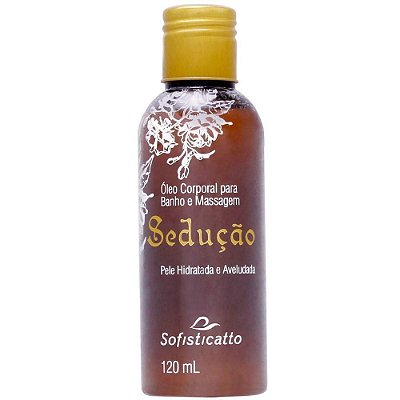 SEDUÇÃO ÓLEO DE MASSAGEM 120ML SOFISTICATTO