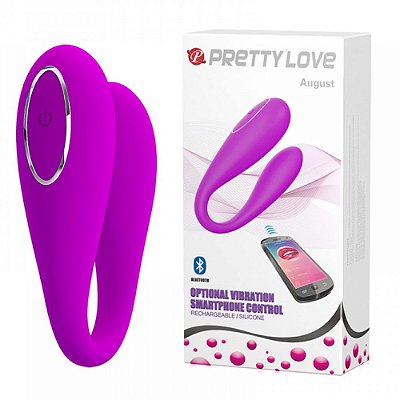 Vibrador para casal August - controlado por App