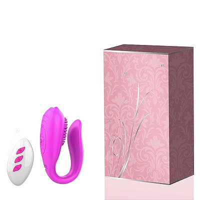 Vibrador Para casal com controle remoto - 12 modos de vibrações