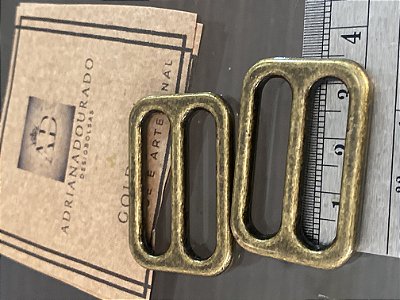 Regulador ouro velho vintage 3cm - 1 unid - Cod 3385/30