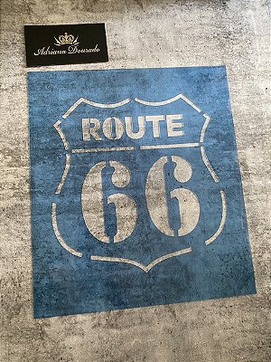 Stencil Route 66