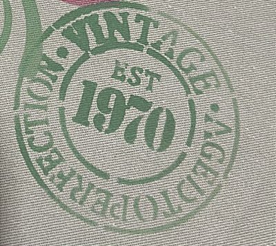 Stencil Vintage 1970
