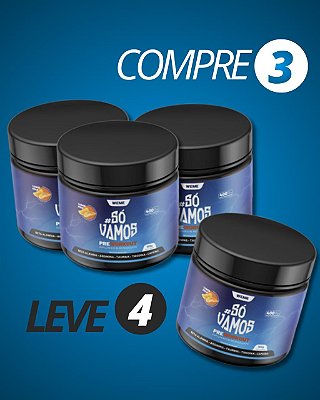 Compre 3 e leve 4! #SóVamos