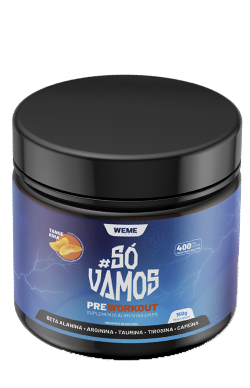 #SóVamos - Pré-treino 150g - 30 dias