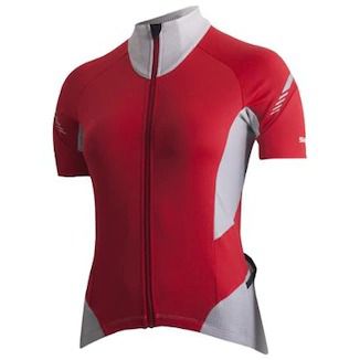 Camisa Shimano Cicle Escape Feminina - Vermelho e Cinza