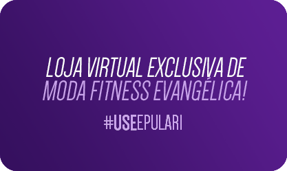 Loja virtual exclusiva de moda fitness evangélica