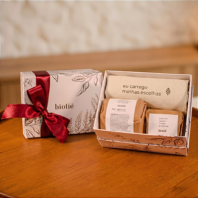 Kit hidratantes Pés e Mãos especial | com caixa de presente Biotiê