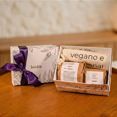 Kit hidratantes Pés e Mãos especial | com caixa de presente Biotiê