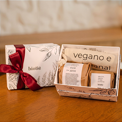 Kit hidratantes Pés e Mãos especial | com caixa de presente Biotiê