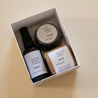 Kit Detox das Axilas Especial | com caixa de presente Biotiê