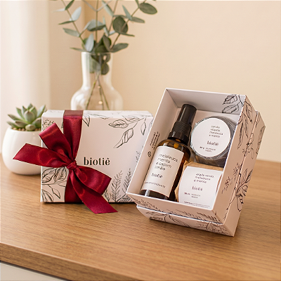 Kit detox das axilas especial | caixa de presente Biotiê