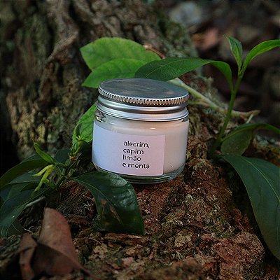 hidratante natural para as mãos | alecrim, capim limão e menta (30 g)
