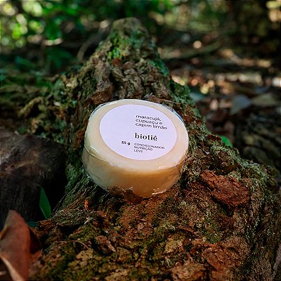 condicionador em barra natural | nutrição leve | maracujá, cupuaçu e capim limão (55 g)