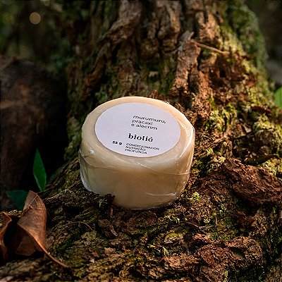 condicionador em barra natural | nutrição profunda | murumuru, pracaxi e alecrim (55 g)