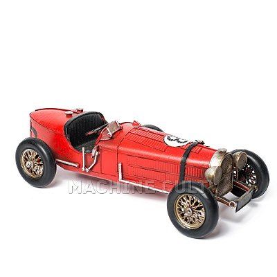 Miniatura Carro Corrida Antigo - Machine Cult