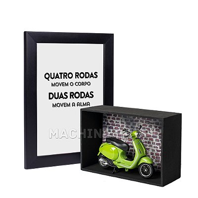 Miniatura Presente para Proprietário de Vespa - KIT