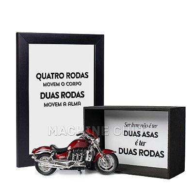 Miniatura Triumph Rocket III - Kit Presente