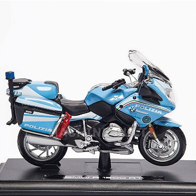 Miniatura Moto Polizia - BMW R 1200 RT - Maisto 1:18