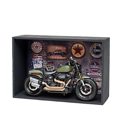 Miniatura Harley-Davidson 2022 Fat Bob 114 - Maisto 1:18