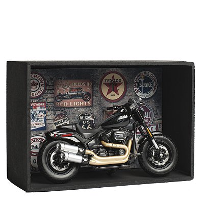 Miniatura Harley-Davidson 2022 Fat Bob 114 - Maisto 1:18