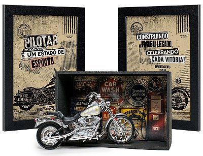 Miniatura Harley-Davidson - Kit Presente Dia dos Namorados