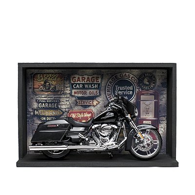 Miniatura Harley-Davidson Street Glide Special 1:12 Kit Expositor
