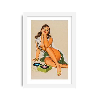 Quadro Pin-Up Vintage M16