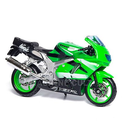 Miniatura Kawasaki Ninja ZX9R - Maisto 1:18