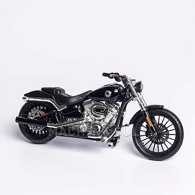 Miniatura Harley-Davidson 2016 Breakout - Preta - Maisto 1:18