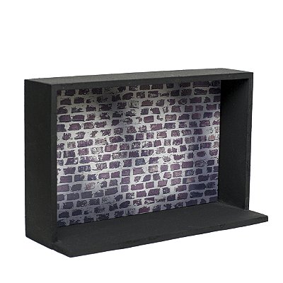 Expositor de Miniaturas Moto 15x24cm - compatível com miniatura escala 1:12