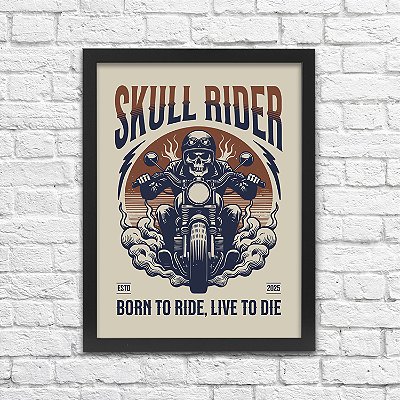 Quadro Skull Rider