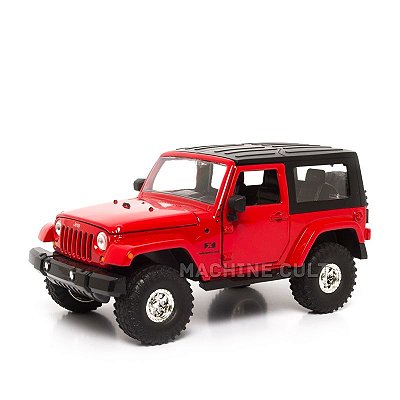 Miniatura Jeep Wrangler 2007 - Vermelho - Jada 1:24