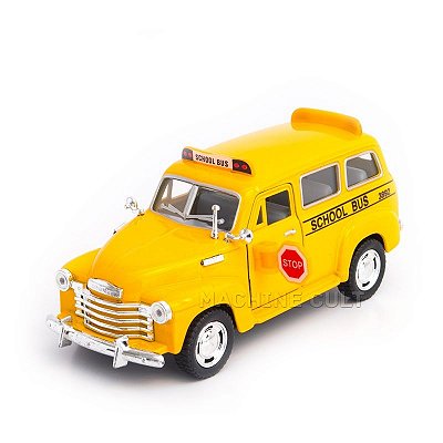 Miniatura Chevrolet Suburban 1950 Escolar - 1:36