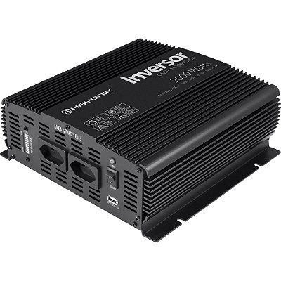 Inversor 2000W 12VDC/127V USB Modificada PW11-4 Hayonik