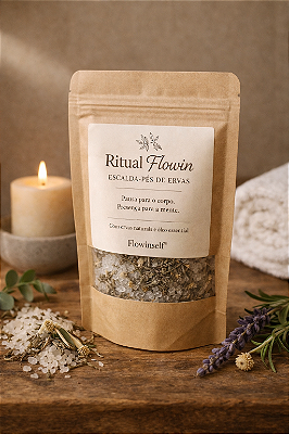 Escalda Pés Alívio De Cansaço e Ansiedade | Flowinself®