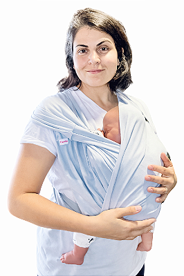 Sling Sem Amarração Dryfit Cinza Claro | Flowinself®