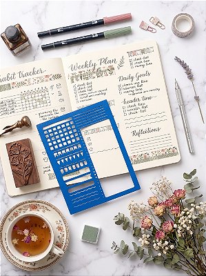 Stencil para Planner e Bullet Journal | Flowin