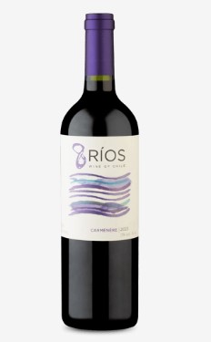 8 Ríos Región del Valle Central Carménère 750ml