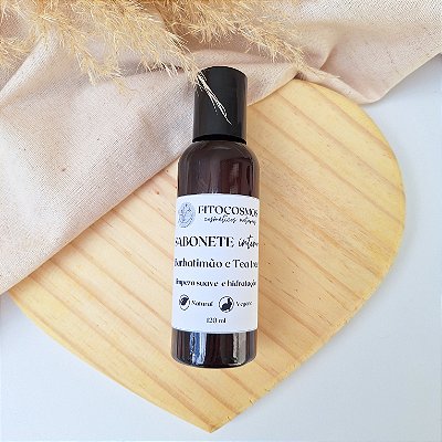 Sabonete Líquido Íntimo - Barbatimão e Tea Tree - Natural e Vegano