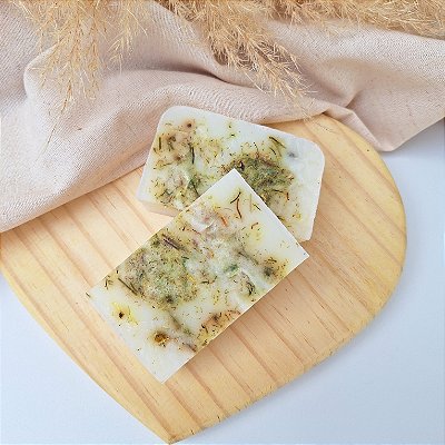 Sabonete de Camomila - Ideal para Peles Sensíveis - Natural e Vegano