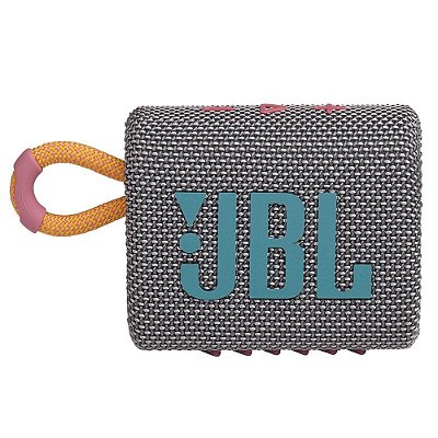 Caixa de Som JBL Go 3 Bluetooth Cinza