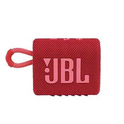 Caixa de Som JBL Go 3 Bluetooth Vermelha