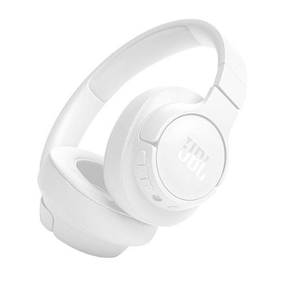 Fone De Ouvido JBL Tune 720BT Bluetooth Sem Fio Branco