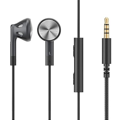 Fone de Ouvido Fiio FF1 Preto Earbud Profissional