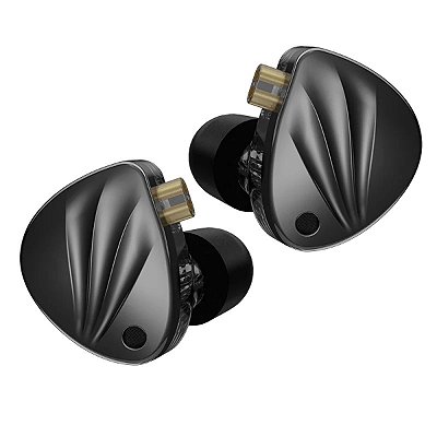 Fone de Ouvido KZ Krila In-Ear, Armadura Balanceada Sem Mic
