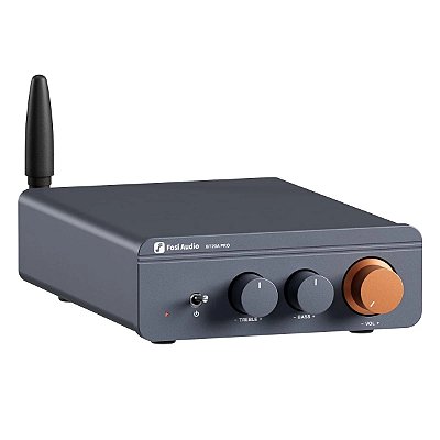 Amplificador de Caixa de Som Fosi BT20A Pro 32V Bluetooth 5.0 Stereo Class D 160W