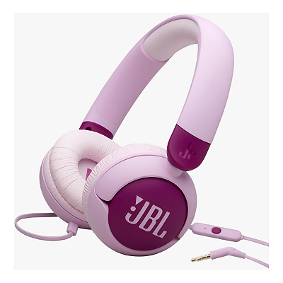 Fone de Ouvido JBL JR320 Rosa Infantil JR 320
